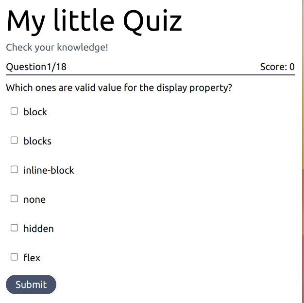Quiz App